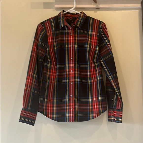 Men's Multicolor Plaid Shirt - Picture 1 of 3